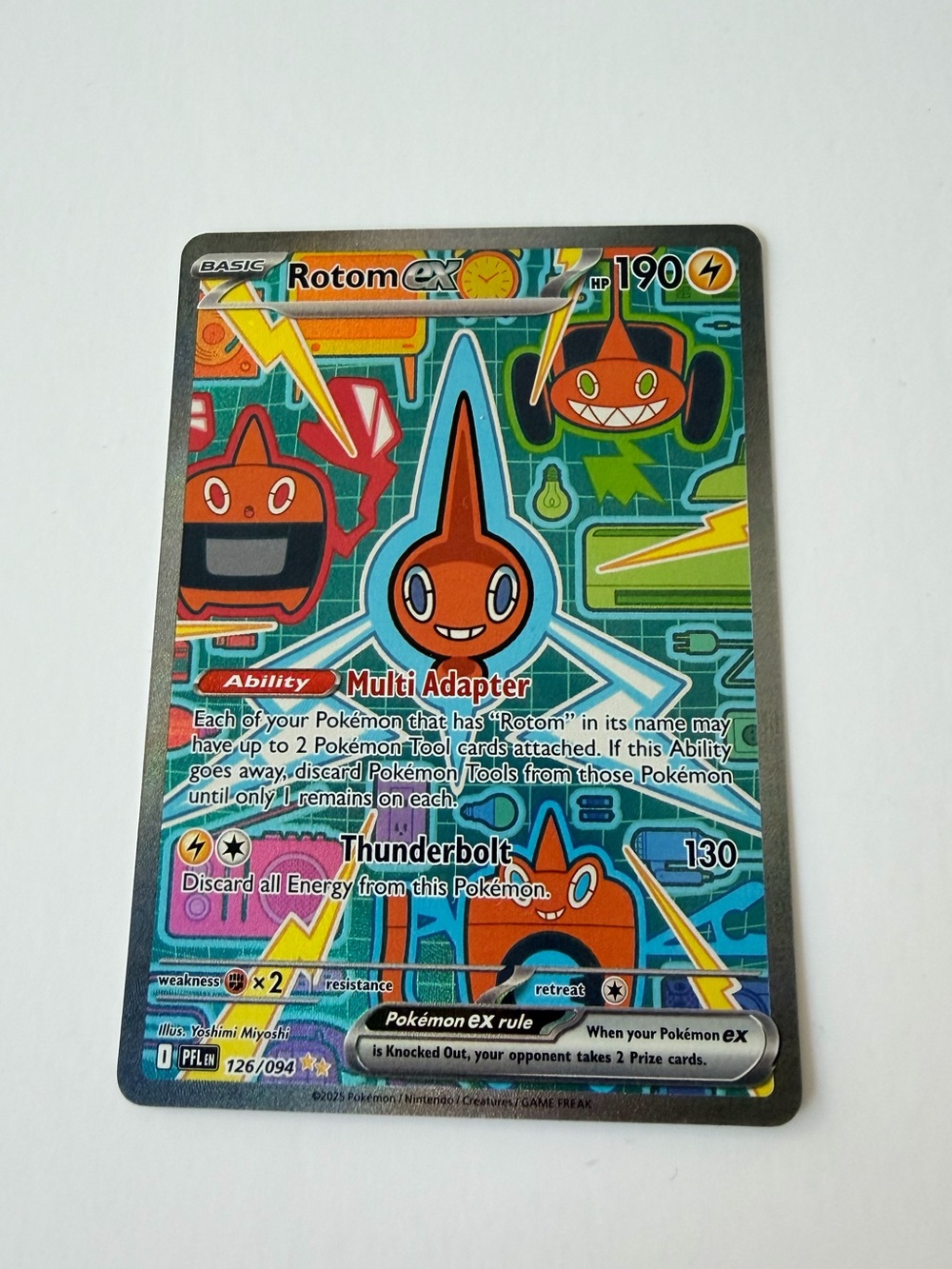Pokemon Rotom ex 126/094